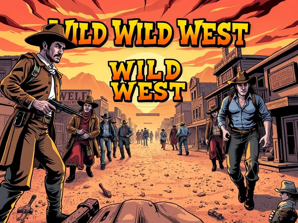 An engaging image of the 'Wild Wild West' slot game, capturing its Western theme and exciting bonus rounds.